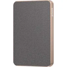 Внешний аккумулятор Proove Carbon Slim 20W, коричневый