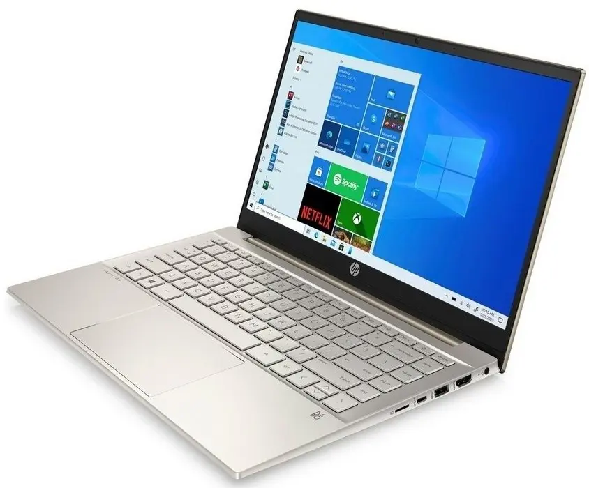 Ноутбук HP Pavilion 14-ec0040ur (14"/FHD/Ryzen 5 5500U/8GB/512GB/AMD Radeon), золотой