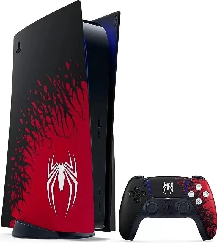 Consolă de jocuri Sony PlayStation 5 Limited Edition Spider Man 2, roșu