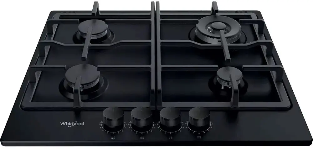 Plită incorporabilă cu gaz Whirlpool TGML 661 NB, negru