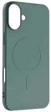 Husă de protecție WOO Liquid Silicone Magsafe iPhone 16 Plus (WOOLSCMIP16PLGR), verde pe tehnoparc.md Husă de protecție WOO Liquid Silicone Magsafe iPhone 16 Plus (WOOLSCMIP16PLGR), verde