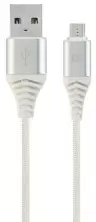 Cablu USB Cablexpert CC-USB2B-AMmBM-1M-BW2, alb