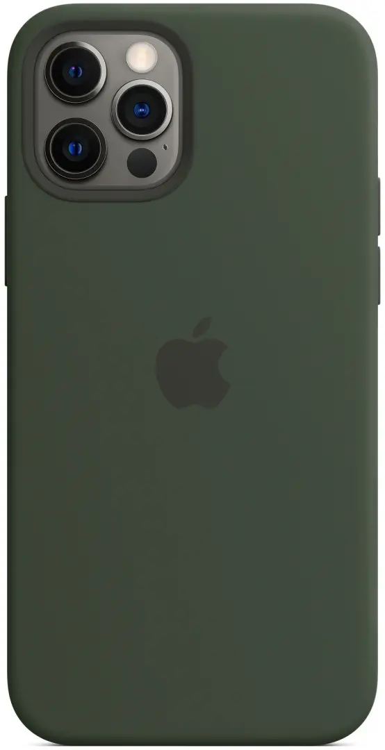 Чехол Apple iPhone 12/12 Pro Silicone Case with MagSafe, зеленый