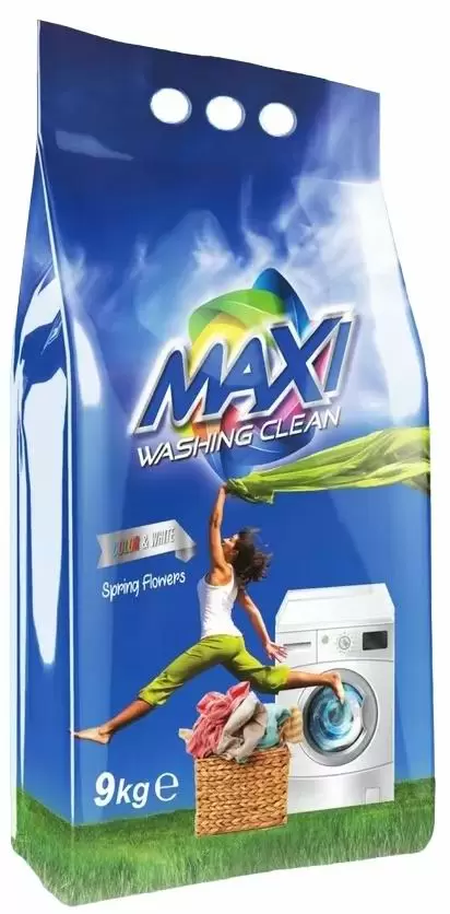 Detergent pudră Maxi Washing Clean 9kg