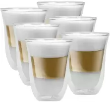 Набор стаканов Delonghi 190ml 6pcs, прозрачный