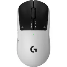 Mouse Logitech Pro X2 Superstrike Hits White, alb/negru