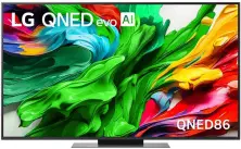 Televizor LG 55QNED86A6A, negru
