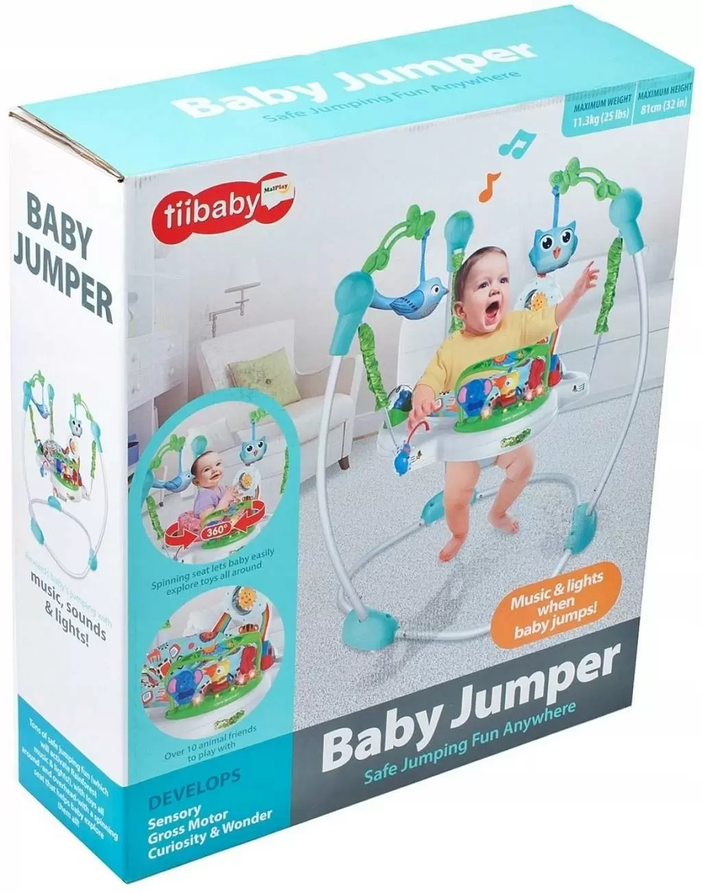 Прыгунок TiiBaby Baby Jumper