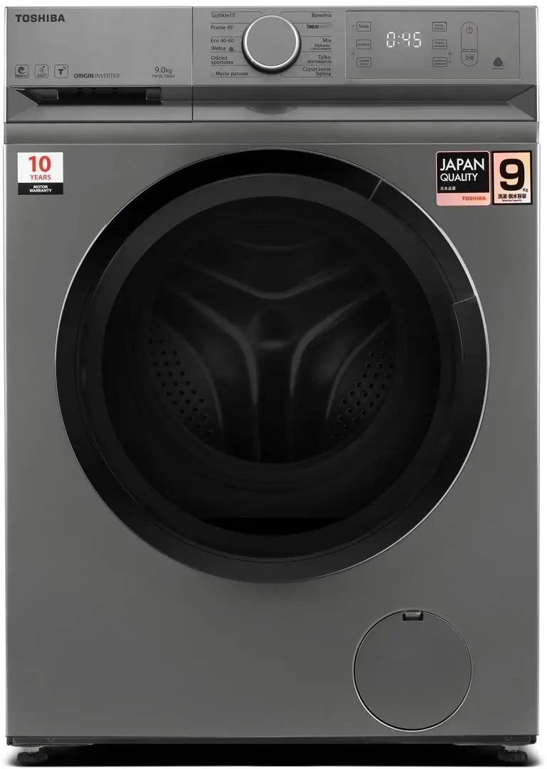 Maşină de spălat rufe Toshiba TW-BL100A4PL(SS), argintiu pe tehnoparc.md Maşină de spălat rufe Toshiba TW-BL100A4PL(SS), argintiu