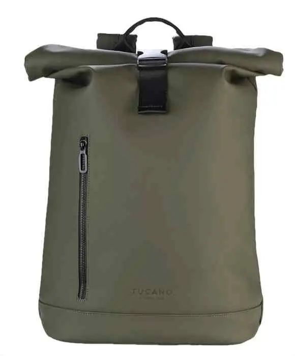 Rucsac Tucano Gommo Rolltop 15.6, verde