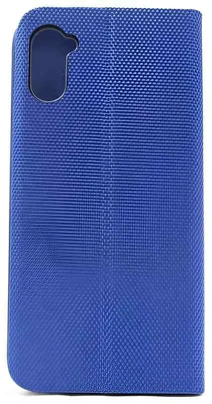 Чехол WOO Shell Flip Nylon Oppo Reno 13F/13FS (WOOCASHFLNOP13FBL), синий