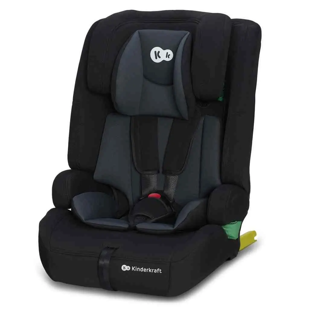 Детское автокресло KinderKraft Safety Fix 2 I-Size, черный на tehnoparc.md Детское автокресло KinderKraft Safety Fix 2 I-Size, черный