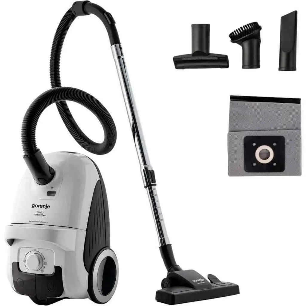 Aspirator cu curățare uscată Gorenje VC2221G4EW, alb pe tehnoparc.md Aspirator cu curățare uscată Gorenje VC2221G4EW, alb