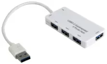 Cablu USB Gembird UHB-U3P4-01, argintiu
