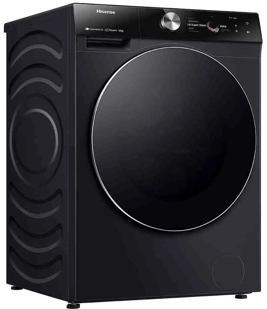 Maşină de spălat rufe Hisense WF7S1247BB, negru