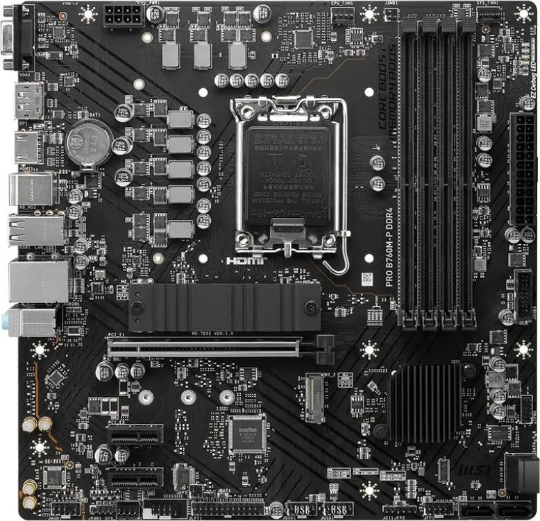 Placă de bază MSI Pro B760M-P DDR4