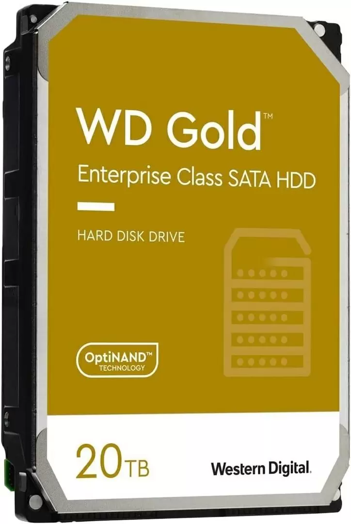 Жесткий диск WD Gold WD202KRYZ 3.5", 20TB