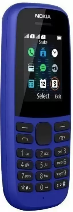 Telefon mobil Nokia 105 (2019) Duos, albastru