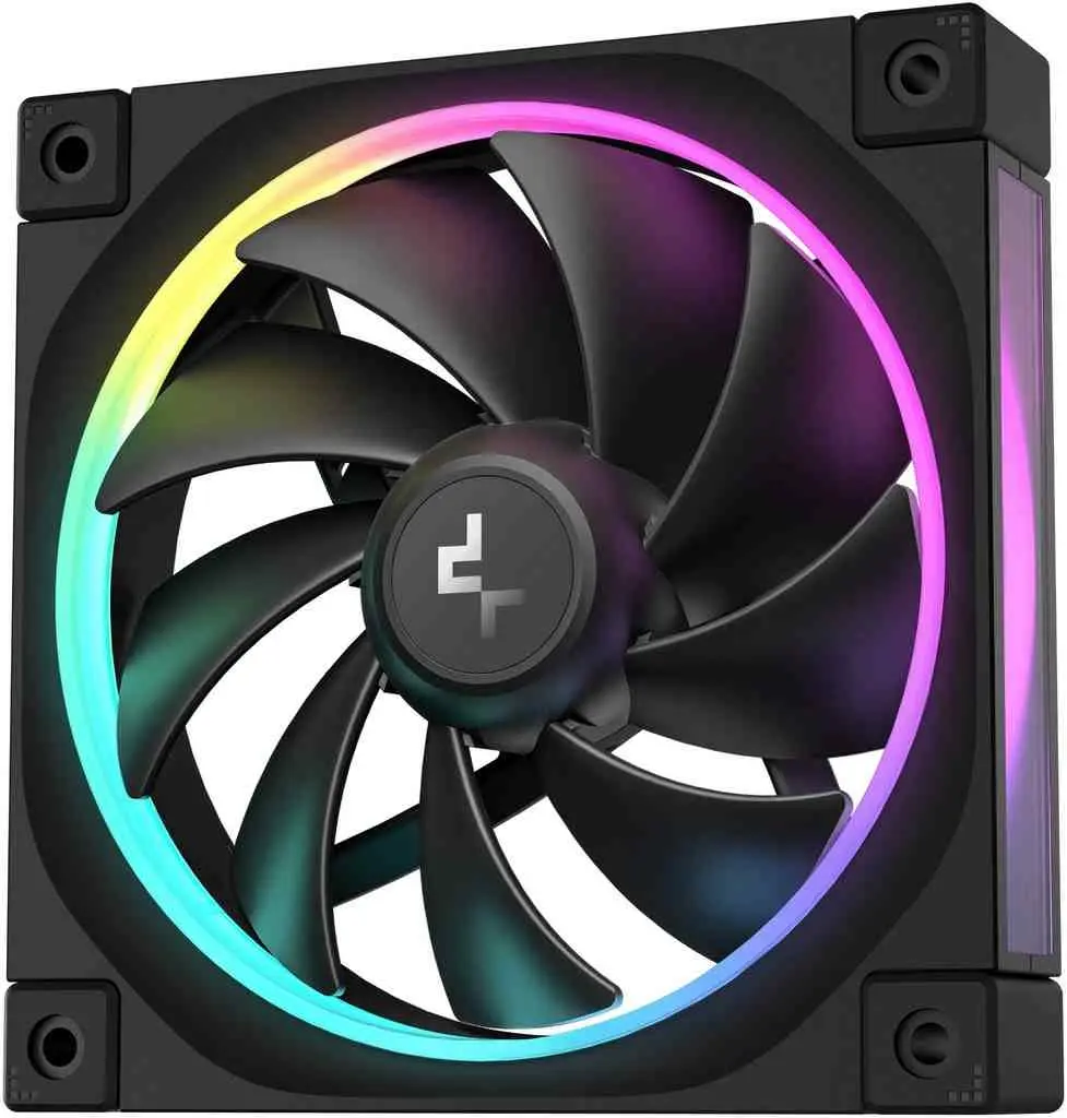 Ventilator de carcasă DeepCool FL12, negru