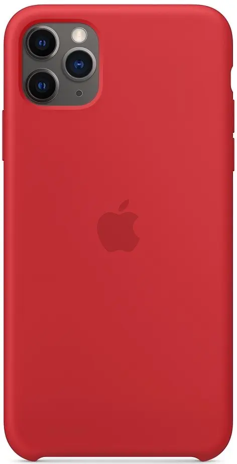 Чехол Apple iPhone 11 Pro Max Silicone Case, красный