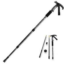 Треккинговые палки Yourjoy Trekking Pole AT16, черный на tehnoparc.md Треккинговые палки Yourjoy Trekking Pole AT16, черный
