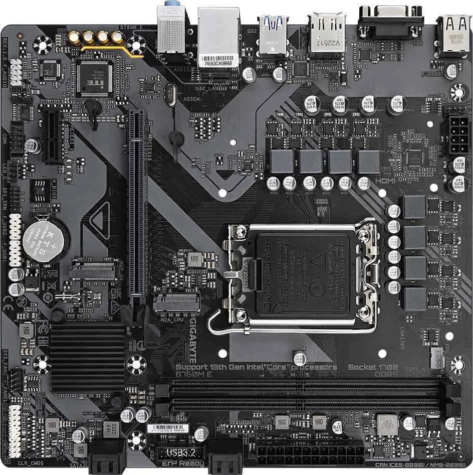 Материнская плата Gigabyte B760M E
