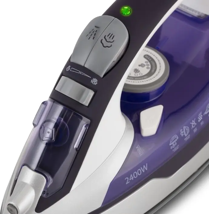 Утюг Vitek VT-1257, белый/фиолетовый
