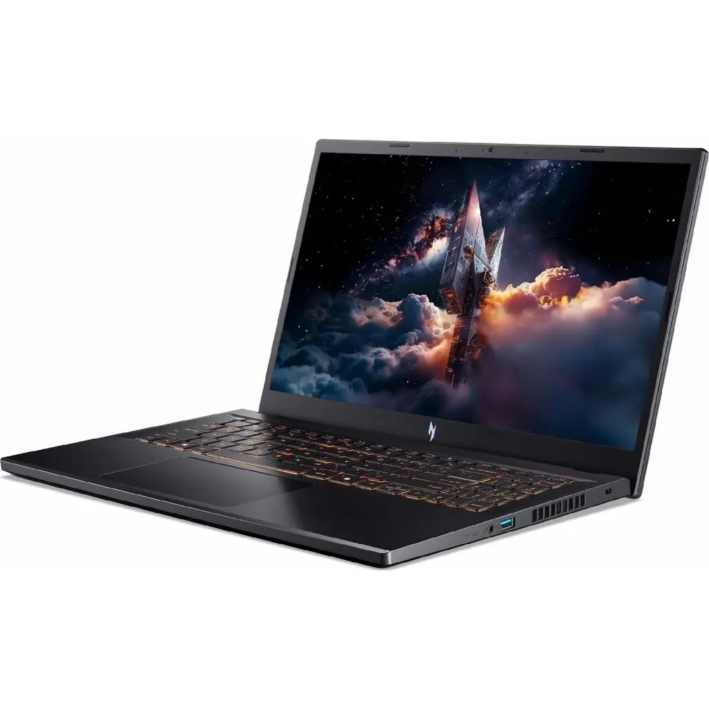 Laptop Acer Nitro V 15 AI ANV15-42-R2LE Obsidian Black, negru pe tehnoparc.md Laptop Acer Nitro V 15 AI ANV15-42-R2LE Obsidian Black, negru