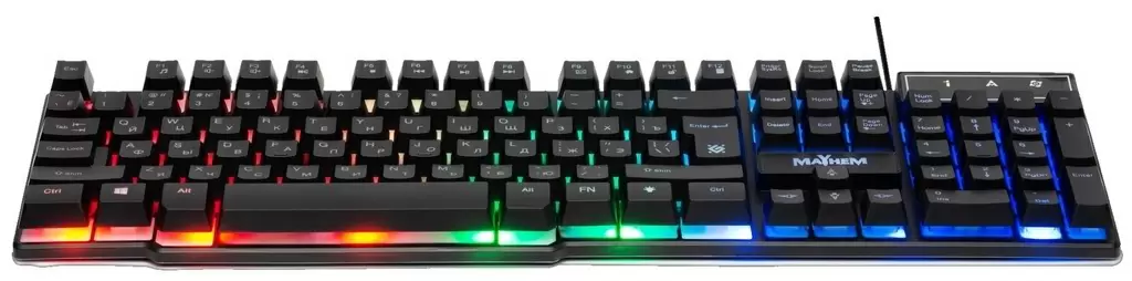 Tastatură Defender Mayhem GK-360DL, negru