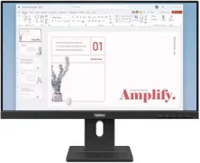 Монитор Lenovo ThinkVision E24-40, черный