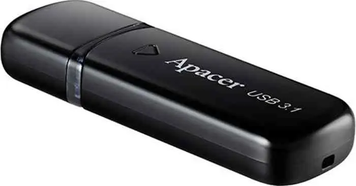 USB-флешка Apacer AH355, 128GB, черный на tehnoparc.md USB-флешка Apacer AH355, 128GB, черный
