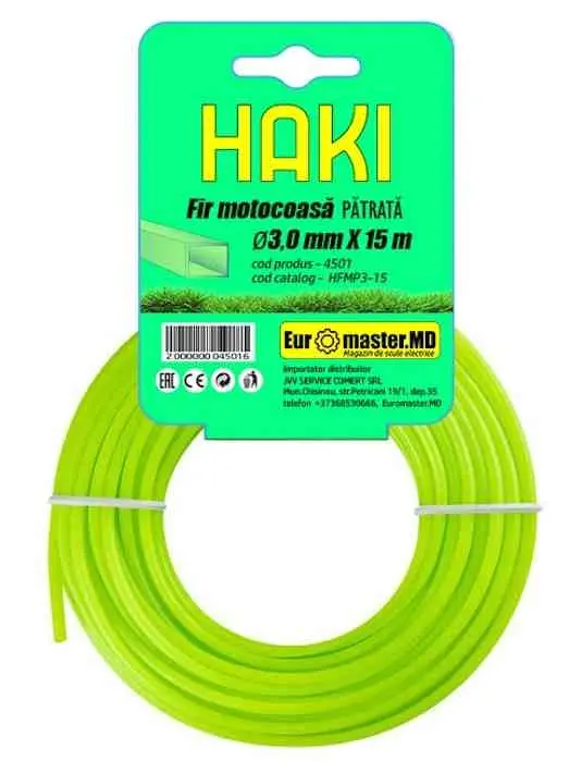 Леска для триммера Haki 4501