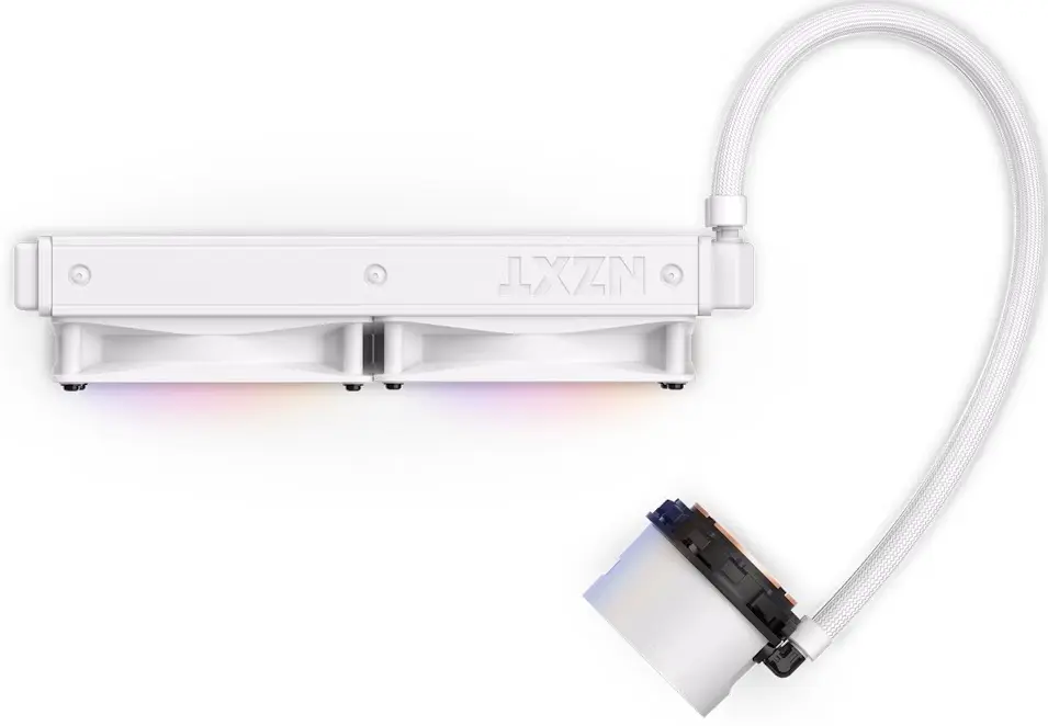 Cooler Procesor NZXT Kraken 240 RGB, alb