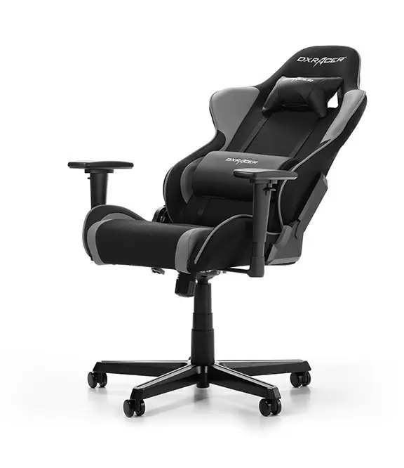 Scaun de birou DXRacer GC-F11-NG, negru/gri