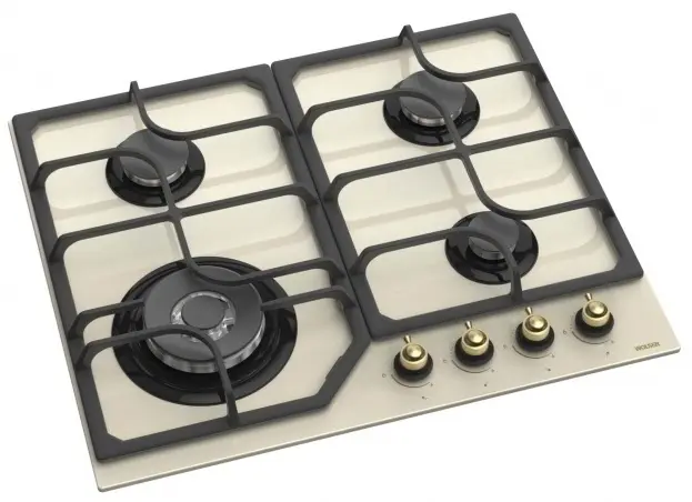Газовая панель Wolser WL-F 6402 GT IC Rustic, бежевый