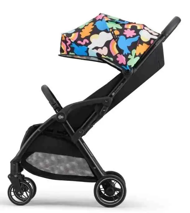 Cărucior KinderKraft Apino Happy, negru