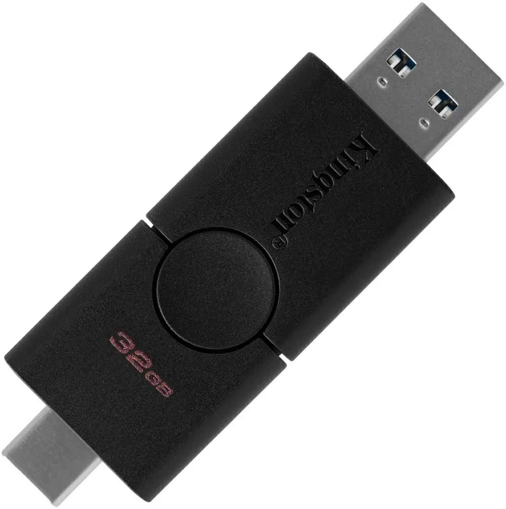 USB-флешка Kingston DataTraveler Duo 32GB, черный