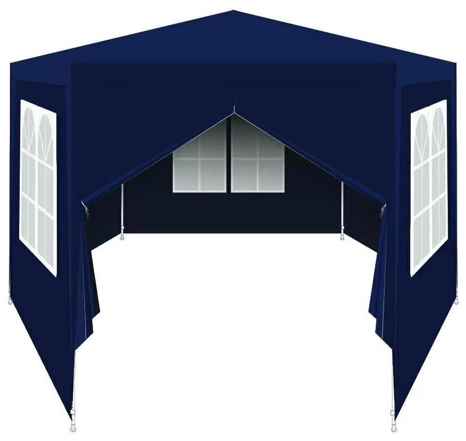 Cort Saska Garden Pavilion Tent 2x2x2m, albastru