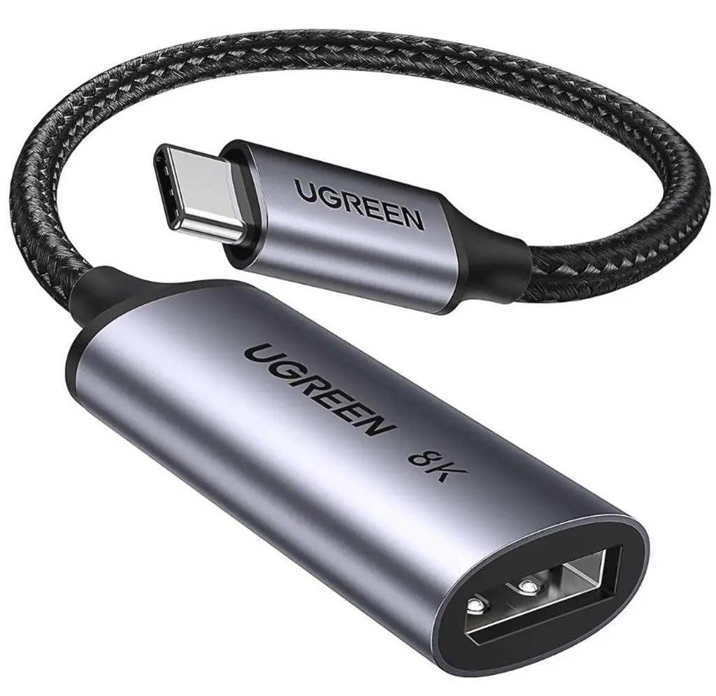 Переходник Ugreen Type-C to DisplayPort CM654, серебристый , черный на tehnoparc.md Переходник Ugreen Type-C to DisplayPort CM654, серебристый , черный