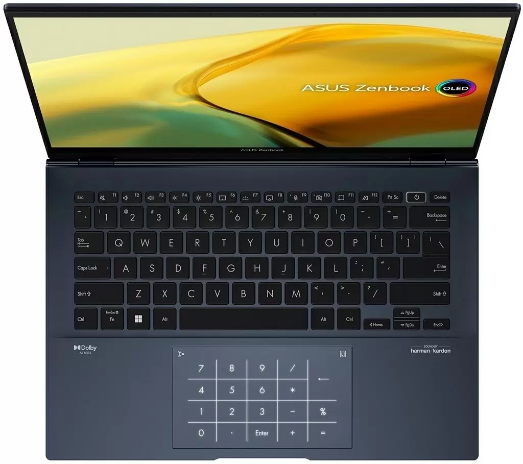 Ноутбук Asus Zenbook 14 UX3402ZA (14"/2.8K/Core i7-1260P/16GB/1TB/Intel Iris Xe), синий