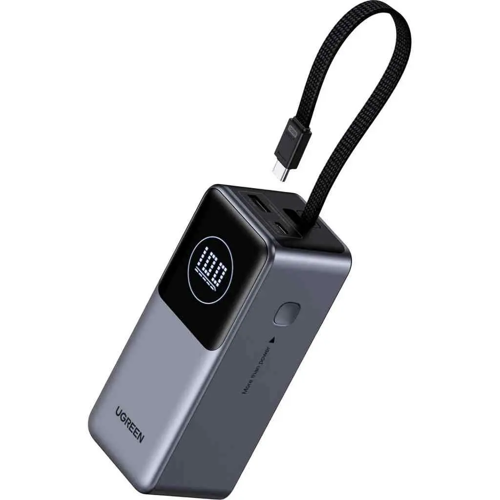 Acumulator extern Ugreen Nexode Flight Approved 20000mAh 130W, gri pe tehnoparc.md Acumulator extern Ugreen Nexode Flight Approved 20000mAh 130W, gri