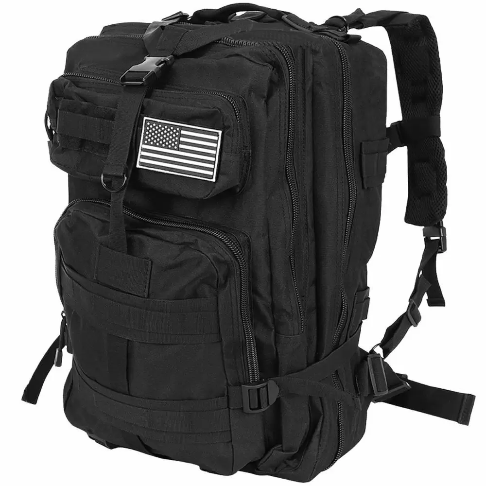 Rucsac Trizand XL Military 8919, negru