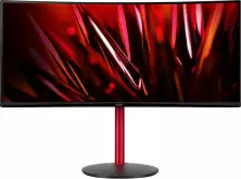 Monitor Acer XZ342CUPBMIIPHFX, negru/roșu