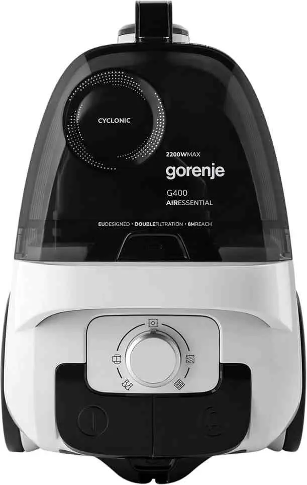 Пылесос для сухой уборки Gorenje VC2201G4AEW, белый