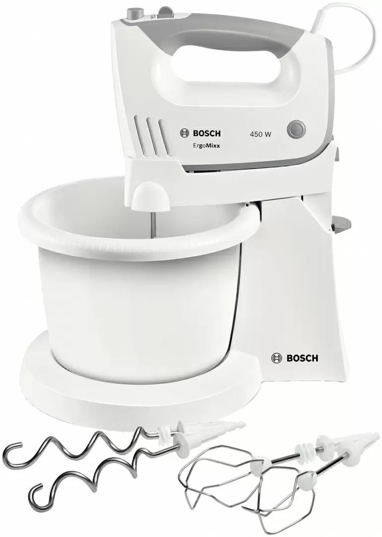 Mixer Bosch MFQ36460, alb/gri