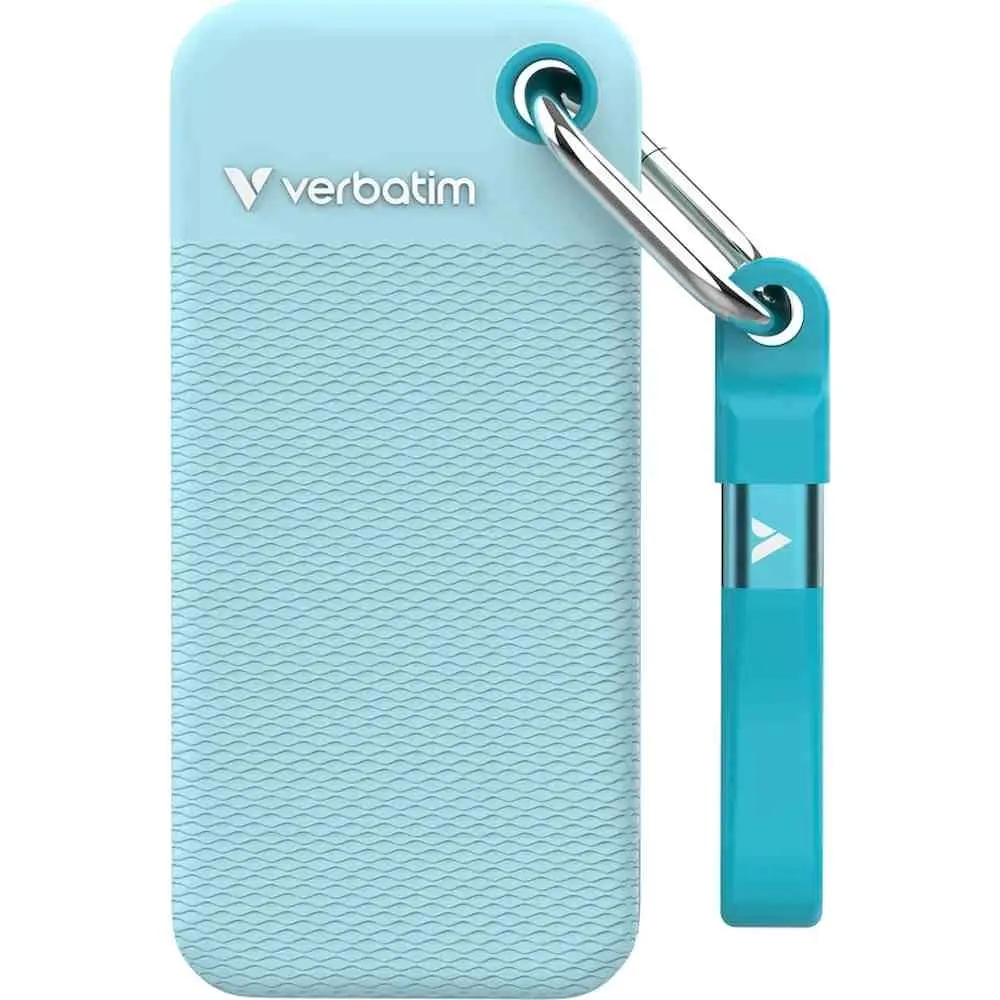 Disc rigid SSD extern Verbatim Pocket 2TB, albastru