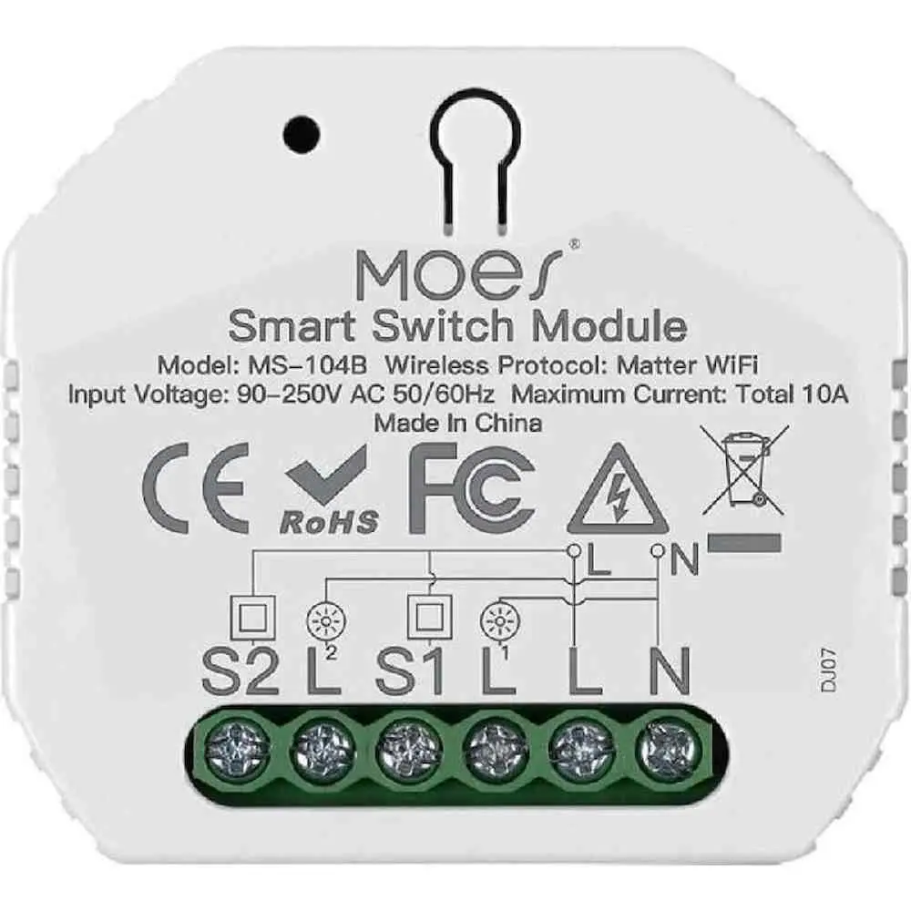 Releu inteligent Moes MWM-104B-MS