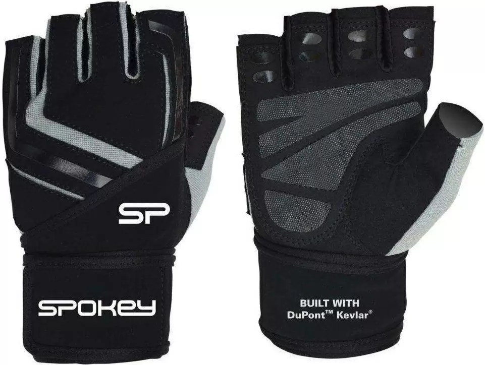 Перчатки для тренировок Spokey Bolster XL, черный