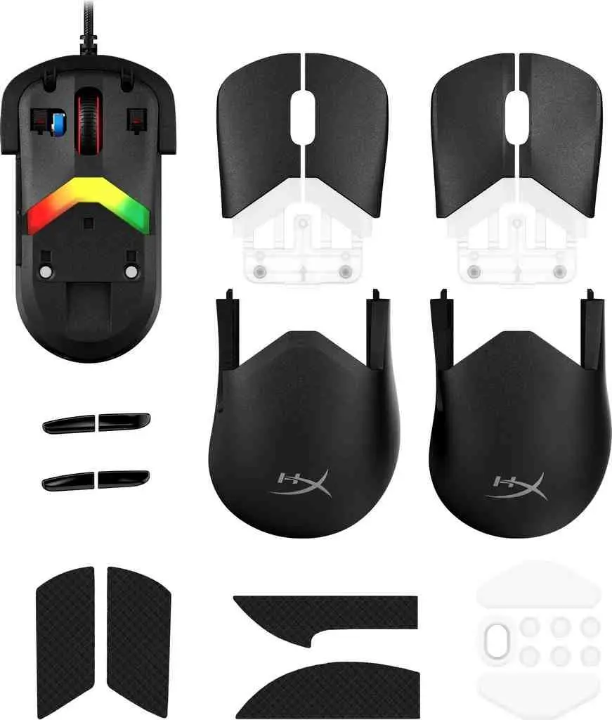Mouse HyperX Pulsefire Saga, negru