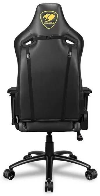 Scaun de birou Cougar Outrider S Royal, negru/auriu